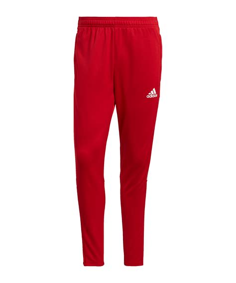 adidas hose samt rot